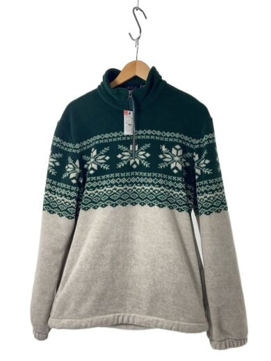 商品画像：フリースジャケット/M/ポリエステル/GRN 1