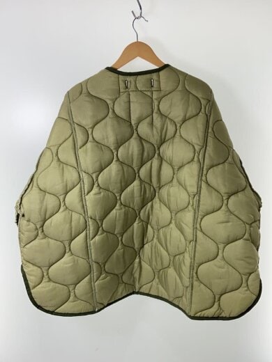 商品画像：キルティングジャケット/--/ポリエステル/GRN/無地 2