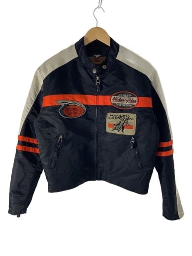 商品画像：レーシングジャケット/L/ナイロン/BLK 1