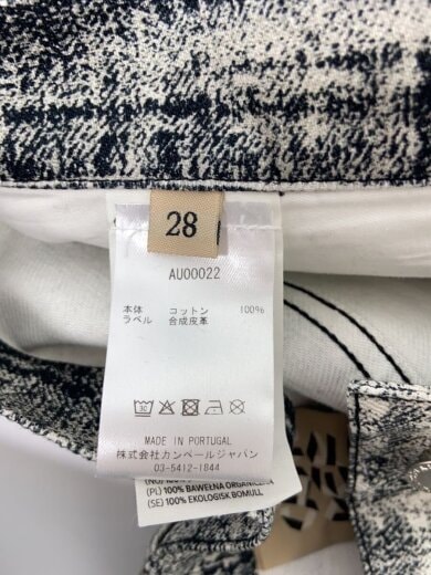 商品画像：25ss/Terracotta Paint Print Denim Jeans/28/コットン/BLK/AU00022 5