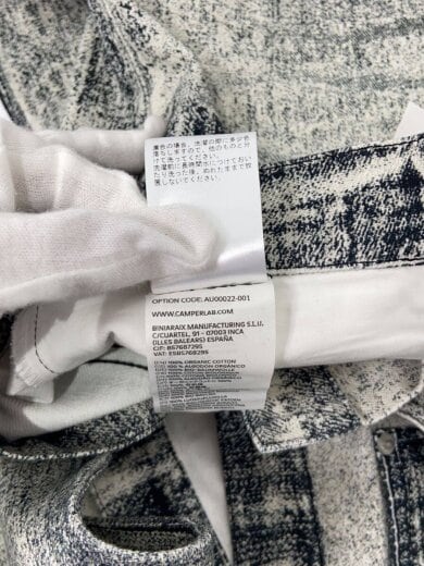 商品画像：25ss/Terracotta Paint Print Denim Jeans/28/コットン/BLK/AU00022 6