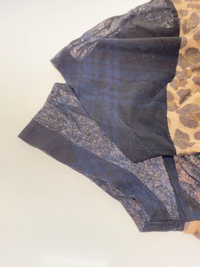 商品画像：Tシャツ/S/コットン/BLK/レオパード 5