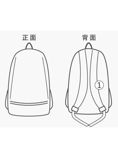 商品画像：内側汚れ/リュック/--/BLK/AER21027 8