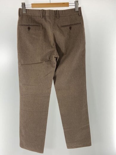 商品画像：レザー切り替え/ボトム/40/コットン/BRW 2