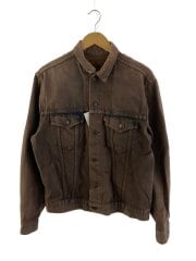 トラッカージャケット/後染め/Gジャン/--/--/BRW