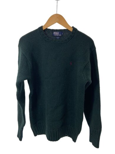 商品画像：ニット・セーター(厚手)/L/ウール/GRN 1