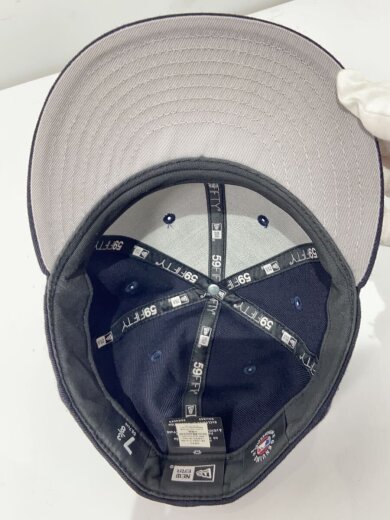 商品画像：キャップ/7 3/8/コットン/BLK/メンズ 4