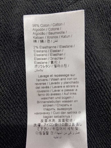 商品画像：ジップパーカー/XL/コットン/BLK/無地/FF65HO2544MC 4