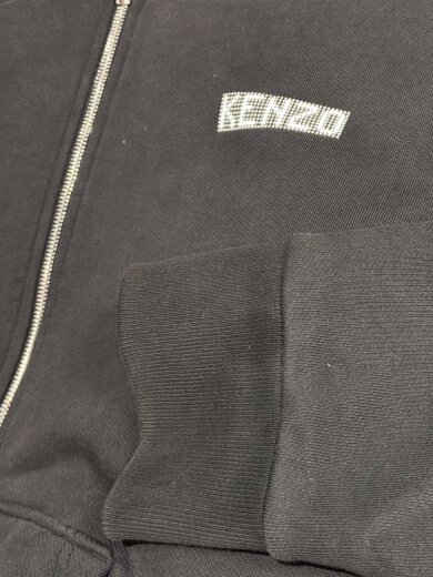 商品画像：ジップパーカー/XL/コットン/BLK/無地/FF65HO2544MC 7