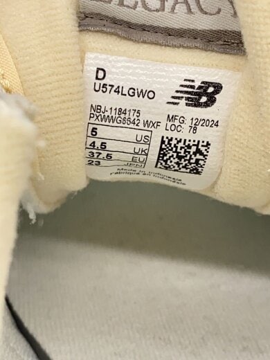 商品画像：ローカットスニーカー/23cm/CRM/U574LGWO 5