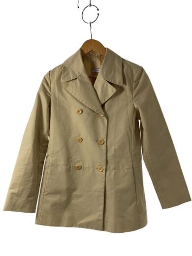 商品画像：ダブルブレスト/コート/38/コットン/BEG 1