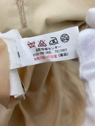 商品画像：ダブルブレスト/コート/38/コットン/BEG 5