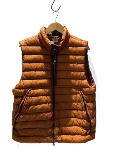 商品画像：ダウンベスト/L/ナイロン/ORN/無地/17CMOW036A-006099A 1