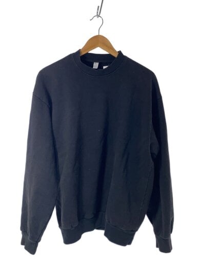 商品画像：スウェット/L/コットン/BLK/無地 1