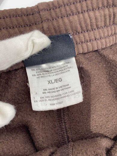 商品画像：ストレートパンツ/XL/コットン/BRW/無地 4