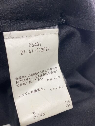 商品画像：コート/XXS/ウール/BLK/21-41-672022// 4