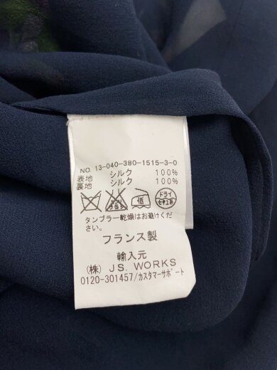 商品画像：長袖ワンピース/--/シルク/マルチカラー/花柄// 4