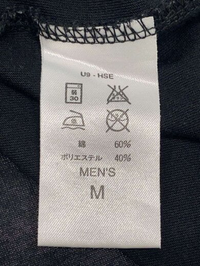 商品画像：90s/テニスロゴ/Tシャツ/M/コットン/BLK/無地// 4