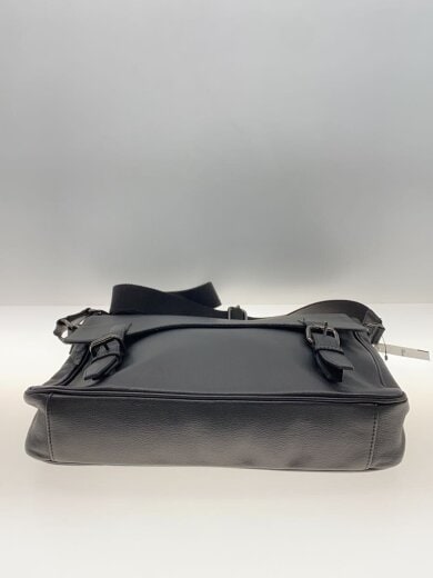 商品画像：メッセンジャー/ショルダーバッグ/レザー/BLK/D1135-214-09// 4