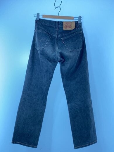 商品画像：501/90s/USA製/先染め/552刻印/ストレートパンツ/27/コットン/BLK// 2