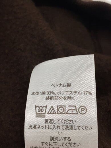 商品画像：スウェット/M/コットン/BRW// 4