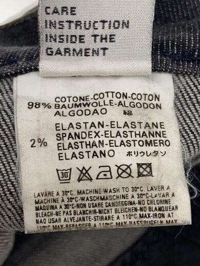 商品画像：ブーツカットパンツ/28/コットン/BLK// 6
