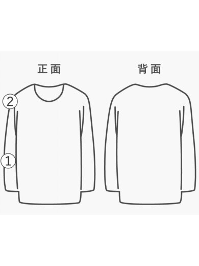 商品画像：ニット・セーター(厚手)/L/コットン/NVY// 7