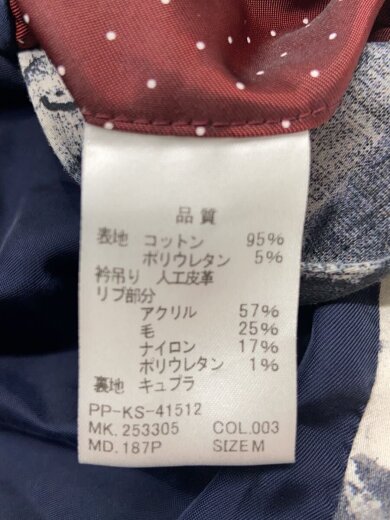 商品画像：ジャケット/M/コットン/総柄/PP-KS-41512// 4