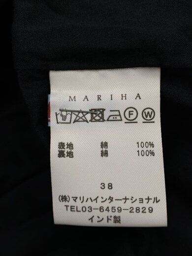 商品画像：ノースリーブワンピース/38/コットン/BLK// 4
