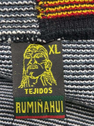 商品画像：TEJIDOS RUMINAHUI/ジップパーカー/XL/--/BLK// 3