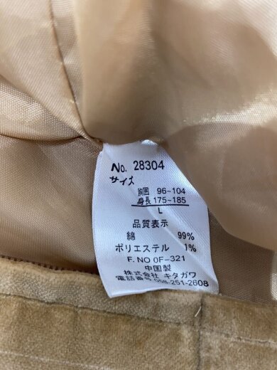 商品画像：ジャケット/L/コットン/CML/無地/28304 7