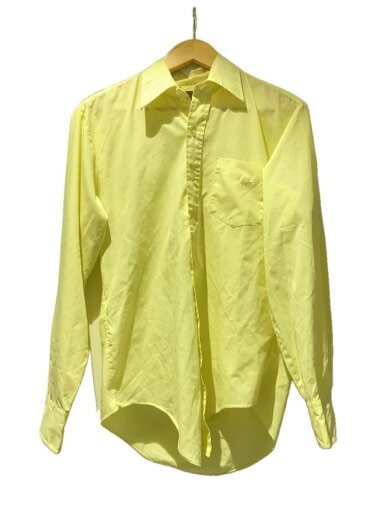 商品画像：90S/davidharrison/長袖シャツ/15/コットン/YLW 1