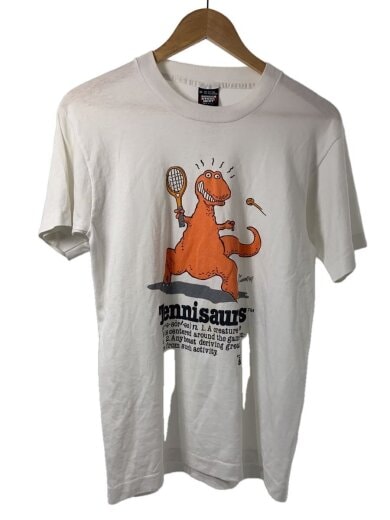 商品画像：90s/ザウルスT/Tシャツ/M/コットン/WHT 1
