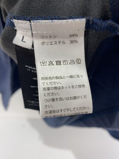 商品画像：ポロシャツ/L/コットン/NVY/無地 4