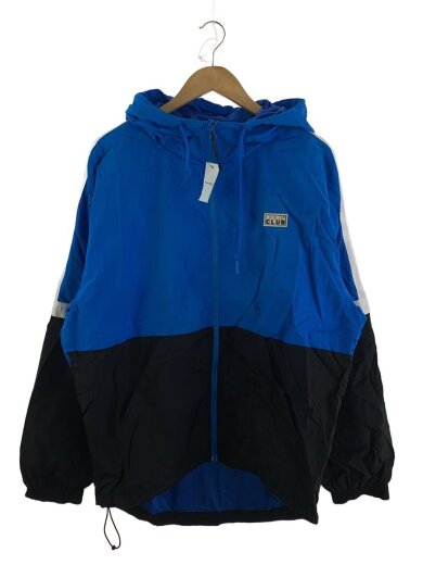 商品画像：裾ドローコード/ナイロンジャケット/XL/ナイロン/BLU 1