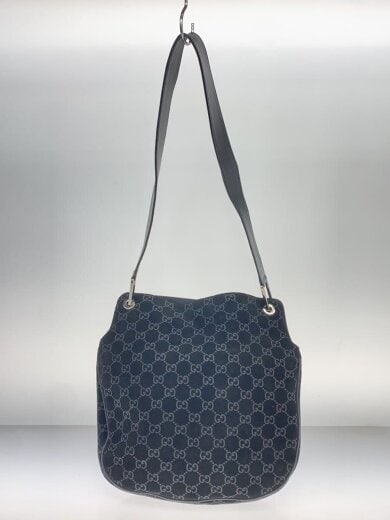 商品画像：ショルダーバッグ/レザー/BLK/総柄/001-3307 3