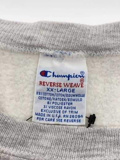 商品画像：スウェット/XXL/コットン/GRY 3