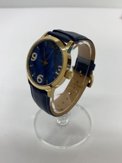 商品画像：クォーツ腕時計/アナログ/レザー/BLU/BLU 2