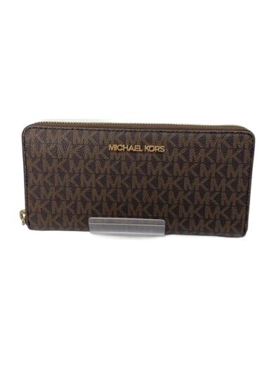 商品画像：長財布/PVC/BRW/総柄/レディース 1