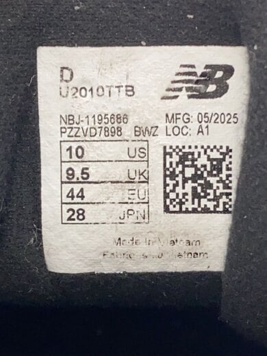 商品画像：U2010/ブラック/28cm/BLK 5