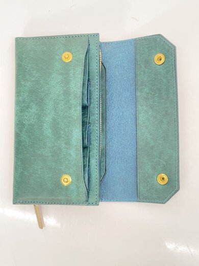 商品画像：長財布/レザー/GRN/メンズ 4