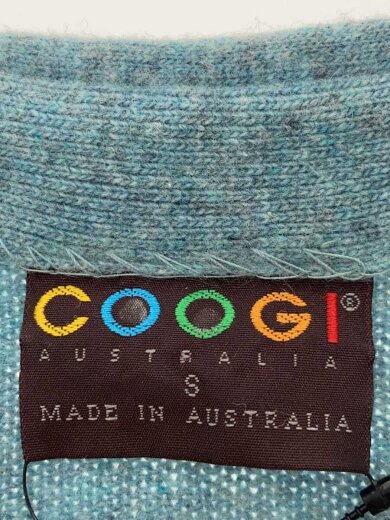 商品画像：ニット・セーター(厚手)/S/ウール/BLU/無地 3