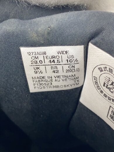 商品画像：ハイカットスニーカー/28cm/BLK/1273A088 5