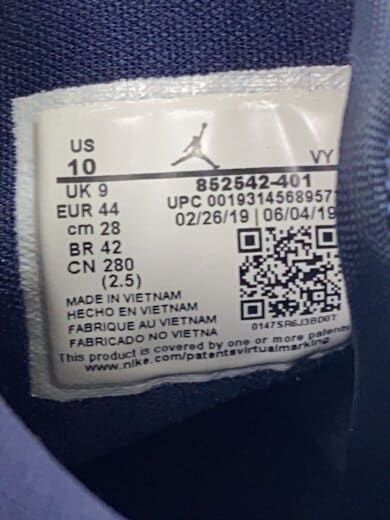 商品画像：AIR JORDAN 1 MID SE/エアジョーダン1ミッドSE/ネイビー/852542-401/28cm/N// 5