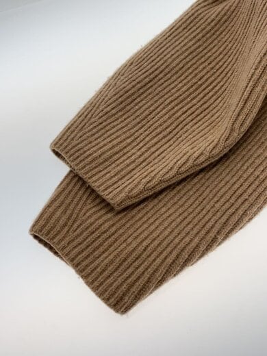 商品画像：ハーフジップ/ニット・セーター(厚手)/S/ウール/BEG/01-0401707-320-902 5