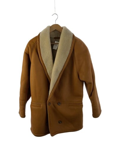 商品画像：usa製/ボアムートンコート/M/レザー/CML/擦れ有 1