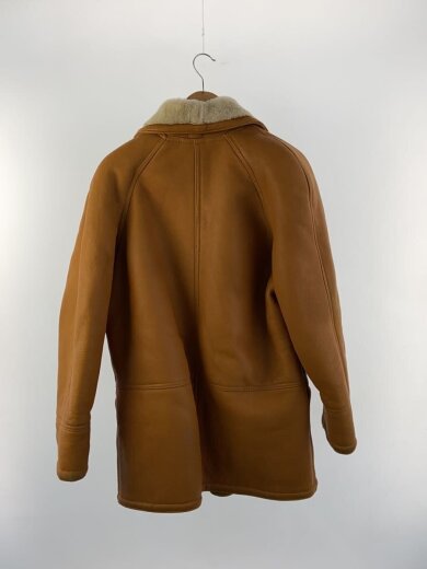 商品画像：usa製/ボアムートンコート/M/レザー/CML/擦れ有 2