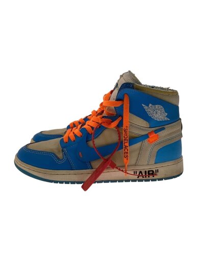 商品画像：AIR JORDAN X OFF-WHITE/ハイカットスニーカー/28cm/BLU/AQ0818-148// 1