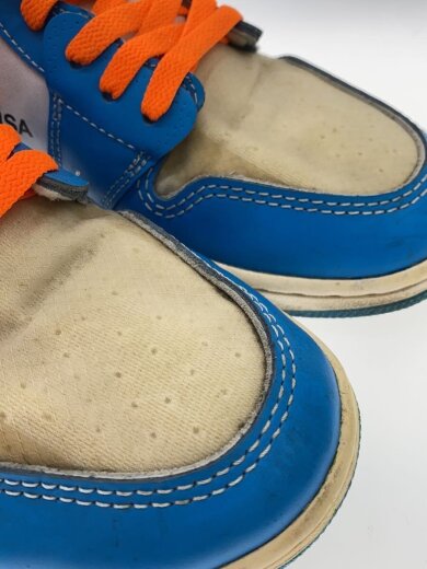 商品画像：AIR JORDAN X OFF-WHITE/ハイカットスニーカー/28cm/BLU/AQ0818-148// 7