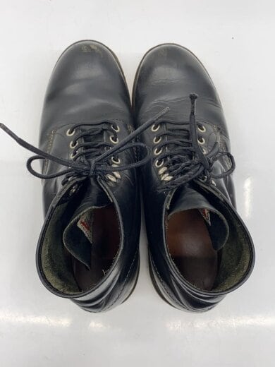 商品画像：レースアップブーツ/US8.5/BLK/レザー/8165// 3